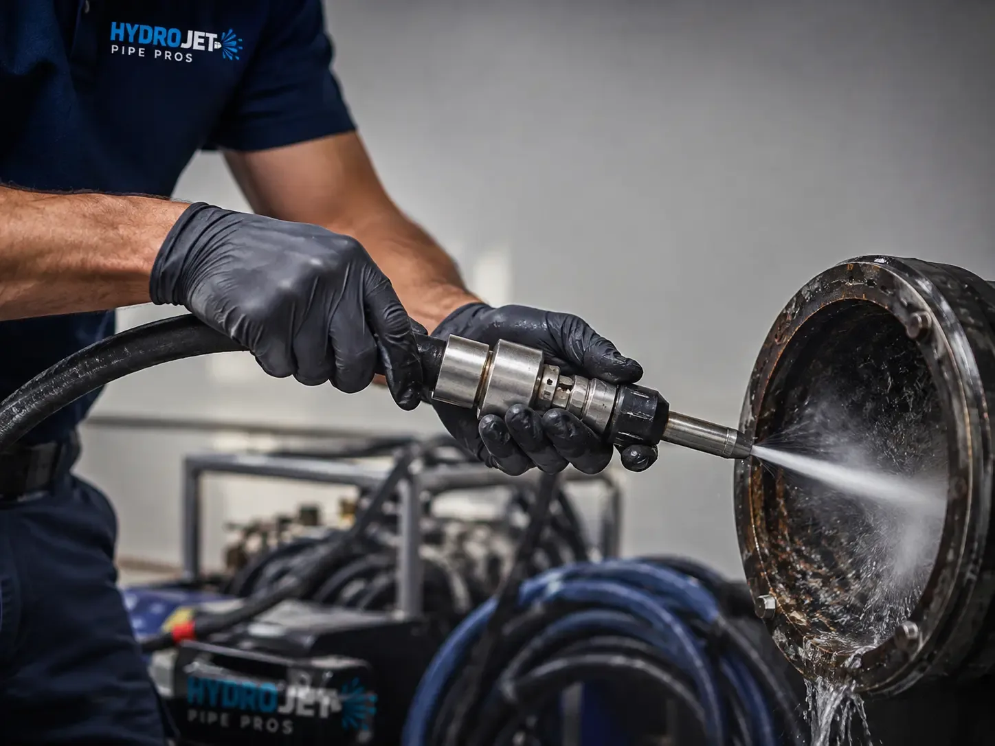 Hydro Jet Pipe Descaling in Lake Bluff, IL
